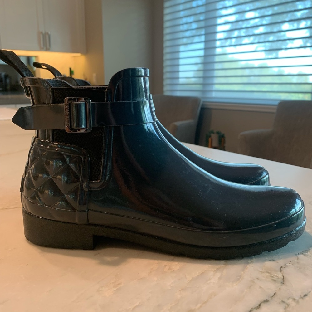 Hunter Quilted Chelsea Boots